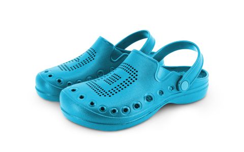 Šľapky Delphin OCTO / azúrovo modré 40