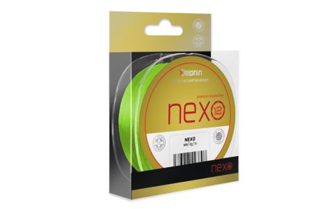 Delphin NEXO 12 / fluo zelená 0,18mm 13,0kg 300m Delphin NEXO 12 / fluo zelená 0,18mm 13,0kg 300m