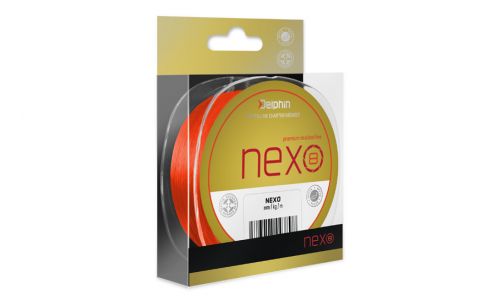 Delphin NEXO 8 / fluo oranžová 0,10mm 6,2kg 300m Delphin NEXO 8 / fluo oranžová 0,10mm 6,2kg 300m