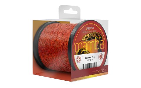 Delphin MAMBA Carp / Fire 0,30mm 7,0kg 600m Delphin MAMBA Carp / Fire 0,30mm 7,0kg 600m