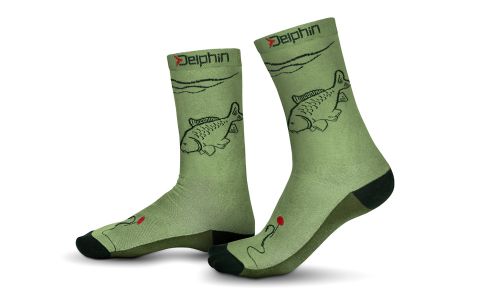 Ponožky Delphin CARP veľ. 41-46 Ponožky Delphin CARP veľ. 41-46