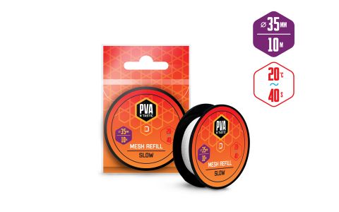 Pančucha náhradná Delphin PVA n´tastic / 10m - 35mm široká -35mm / Pomaly rozpustná Pančucha náhradná Delphin PVA n´tastic / 10m - 35mm široká -35mm / Pomaly rozpustná