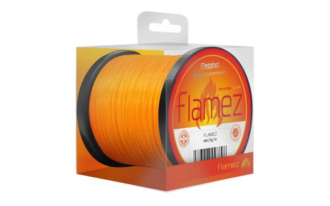 Delphin FLAMEZ / oranžový 0,30mm 6,8kg 600m Delphin FLAMEZ / oranžový 0,30mm 6,8kg 600m