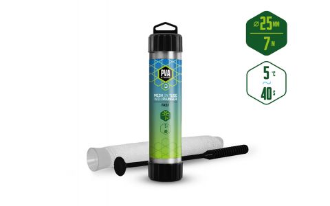 Pančucha Delphin PVA n´tastic TUBA+TĹK / 7m úzka - 25mm / Rýchlo rozpustná Pančucha Delphin PVA n´tastic TUBA+TĹK / 7m úzka - 25mm / Rýchlo rozpustná