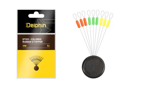 Stick - Colored rubber stopper M Stick - Colored rubber stopper M