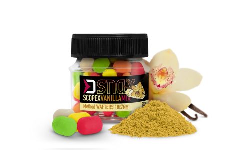 Nástraha MIX D SNAX WAFT 10x7mm/20g Scopex-Vanilka Nástraha MIX D SNAX WAFT 10x7mm/20g Scopex-Vanilka