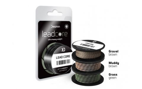 Delphin LEADCORE zelená Grass 45lbs 8m Delphin LEADCORE zelená Grass 45lbs 8m