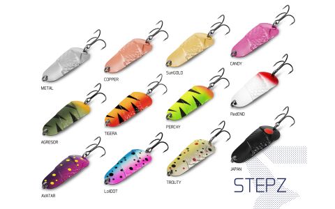Plandavka Delphin STEPZ StripSCALE 10g PERCHY Hook #2