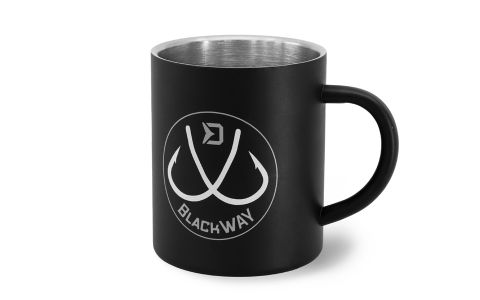 Nerezový hrnček Delphin BlackWAY 300ml Nerezový hrnček Delphin BlackWAY 300ml