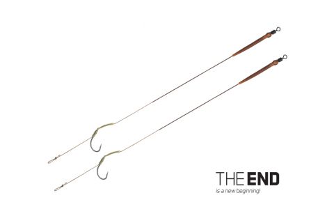 Nadväzec Delphin TheEND Skin rig / 2ks 20cm/25lbs/#8 Nadväzec Delphin TheEND Skin rig / 2ks 20cm/25lbs/#8
