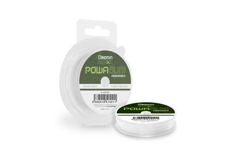 Delphin REAXE PowaGUM Absorber Číra 0.8mm/6kg/10m Delphin REAXE PowaGUM Absorber Číra 0.8mm/6kg/10m