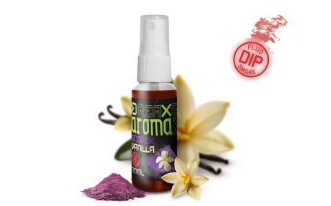 Dipovací sprej Delphin AromaX/30ml Scopex-Vanilka/červený