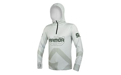 Tričko s kapucňou Delphin UV ARMOR 50+ Olive S Tričko s kapucňou Delphin UV ARMOR 50+ Olive S