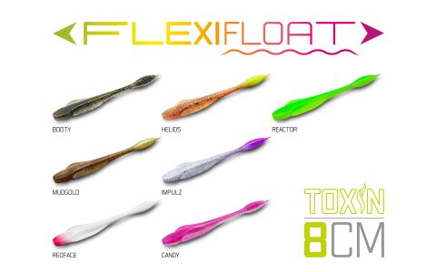Umelá nástraha Delphin TOXIN Uvs / 8ks 8cm / HELIOS Umelá nástraha Delphin TOXIN Uvs / 8ks 8cm / HELIOS