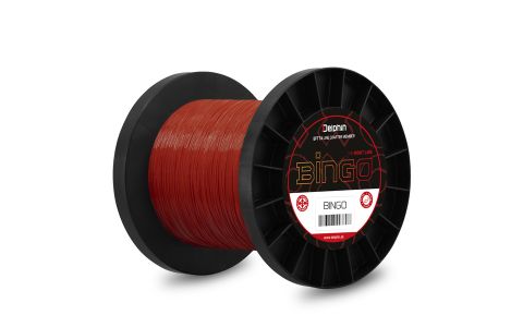 Vlasec Delphin BINGO Matt Tm. červená 0,25mm 5,4kg 30000m Vlasec Delphin BINGO Matt Tm. červená 0,25mm 5,4kg 30000m