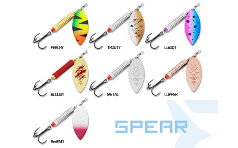 Rotačka Delphin SPEAR 9,5g/Veľ.3/COPPER