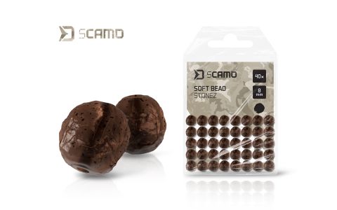 Nárazové guličky Delphin sCAMO STONEZ / 40ks 8mm