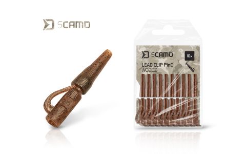Klip na olovo Delphin sCAMO PinC WOODZ /10ks 