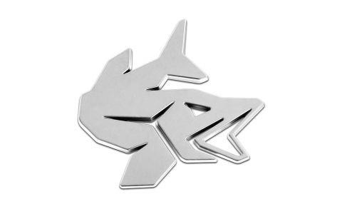 3D nálepka Delphin PIKE Chróm 3D nálepka Delphin PIKE Chróm