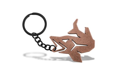 Kľúčenka s otváračom na fľaše Delphin PIKENER bronzová Kľúčenka s otváračom na fľaše Delphin PIKENER bronzová