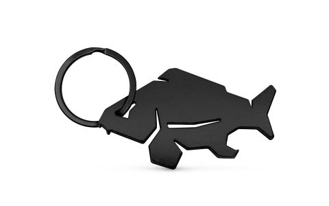 Kľúčenka s otváračom na fľaše Delphin CARPENER čierna Kľúčenka s otváračom na fľaše Delphin CARPENER čierna