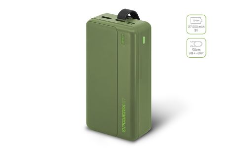Powerbanka Delphin PoweriX / 27 000 mAh 27 000 mAh