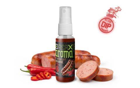 Dipovací sprej Delphin AromaX/30ml Frankfurtská klobása-Chilli