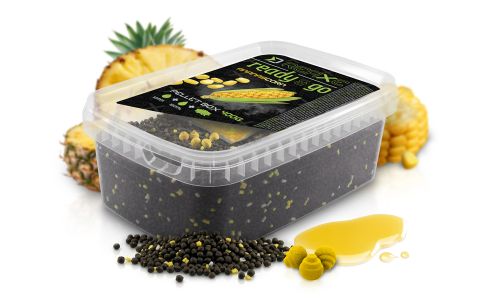Pellet box Delphin Reaxe READY&GO Kukurica-Ananás/400g Pellet box Delphin Reaxe READY&GO Kukurica-Ananás/400g