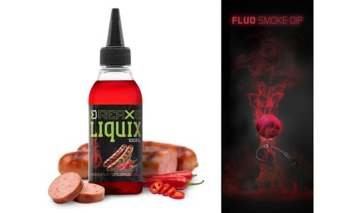 Fluo dip D SNAX LiquiX / 100ml Frankfurtská klobása-Chilli