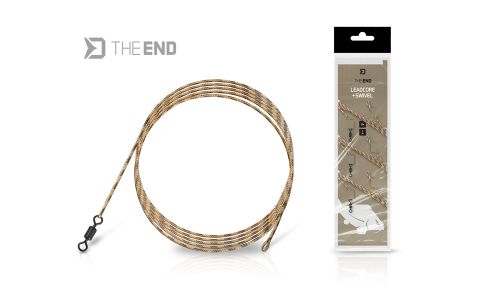 Nadväzec Delphin TheEND Leadcore + Swivel / 3ks 1m Nadväzec Delphin TheEND Leadcore + Swivel / 3ks 1m