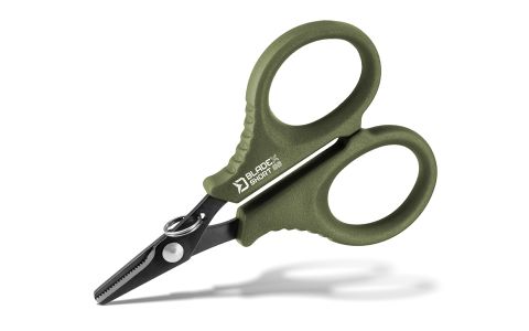 Nožnice s vrúbkami Delphin BladeX Short SS 9,5 cm Nožnice s vrúbkami Delphin BladeX Short SS 9,5 cm