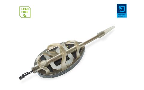 Krmítko bez olova Delphin Method QUIX ECO L 30g Krmítko bez olova Delphin Method QUIX ECO L 30g