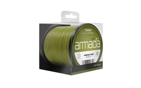 Delphin ARMADA Carp / zelená 0,25mm 4,4kg 600m Delphin ARMADA Carp / zelená 0,25mm 4,4kg 600m