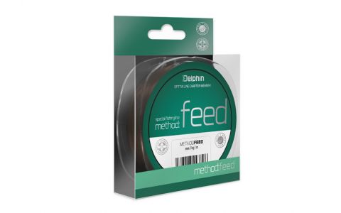 Delphin Method FEED hnedá 0,14mm 1,8kg 150m Delphin Method FEED hnedá 0,14mm 1,8kg 150m