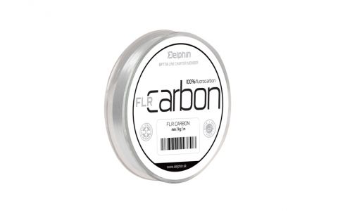 Delphin FLR CARBON - 100% fluorokarbón transp. 0,185mm 2,7kg 50m Delphin FLR CARBON - 100% fluorokarbón transp. 0,185mm 2,7kg 50m