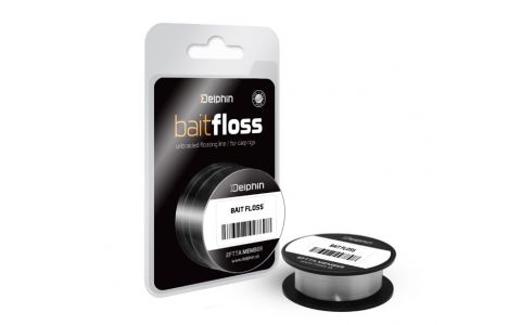 Delphin HOOK Line Bait Floss biela 20lbs 20m Delphin HOOK Line Bait Floss biela 20lbs 20m