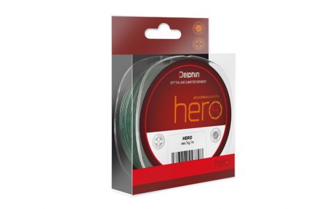 Delphin HERO zelená 0,18mm 12,2kg 117m Delphin HERO zelená 0,18mm 12,2kg 117m