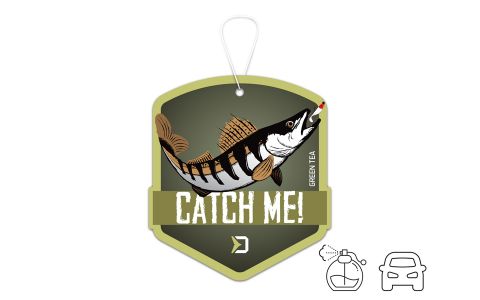 Vôňa do auta Delphin CatchME! ZUBÁČ Green tea Vôňa do auta Delphin CatchME! ZUBÁČ Green tea