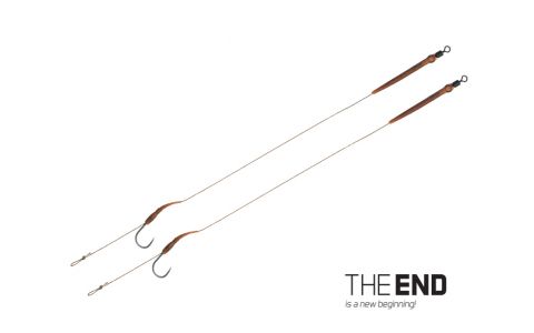 Nadväzec Delphin THE END Boilie rig / 2ks 20cm/25lbs/#2 Nadväzec Delphin THE END Boilie rig / 2ks 20cm/25lbs/#2