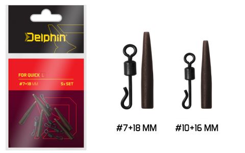 Delphin FDR Quick S / Set 5ks #10+16mm Delphin FDR Quick S / Set 5ks #10+16mm