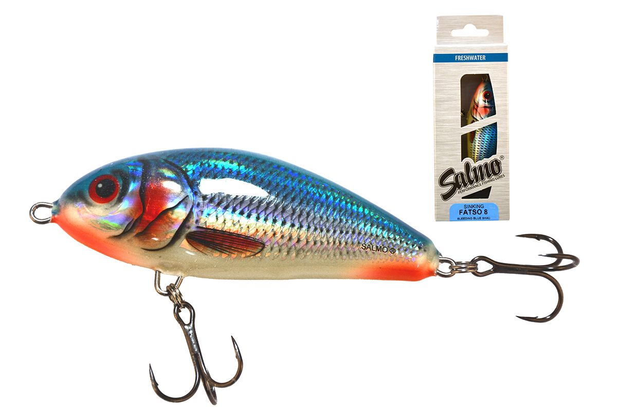 Acquista SALMO Fatso Floating 12cm Spotted Holo Smelt