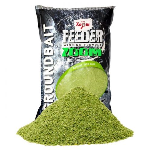 Carp Zoom Feeder Zoom Groundbait Tigrí orech-ryba-halibut 1kg zelené CZ8884