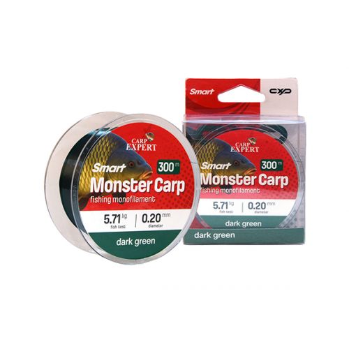CARP EXPERT SMART MONSTER CARP TMAVOZELENÁ MONOFILNÁ ŠNÚRA