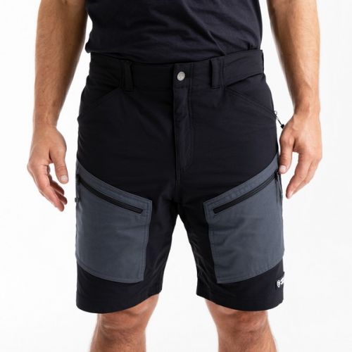 ADVENTER &amp; FISHING IMPREGNATED SHORTS DARK SHADOW AND BLACK KRÁTKE NOHAVICE