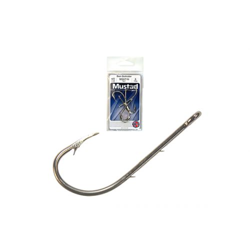 MUSTAD BEAK HOOKS BAITHOLDER NICKEL HÁČIK