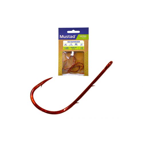 MUSTAD RED BAITHOLDER HÁČIK