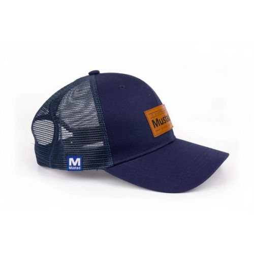 MUSTAD GREY TRUCKER ŠILTOVKA S TKANOU NÁŠIVKOU