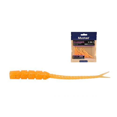 MUSTAD AJI HELLGRAMITE PLASTOVÁ UMELÁ NÁSTRAHA