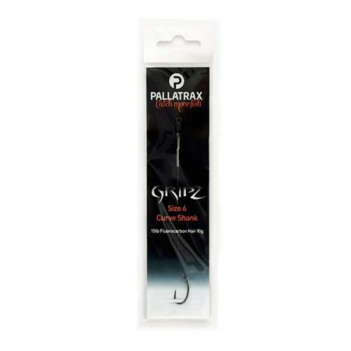 PALLATRAX GRIPZ CURVE SHANK HAIR RIGS