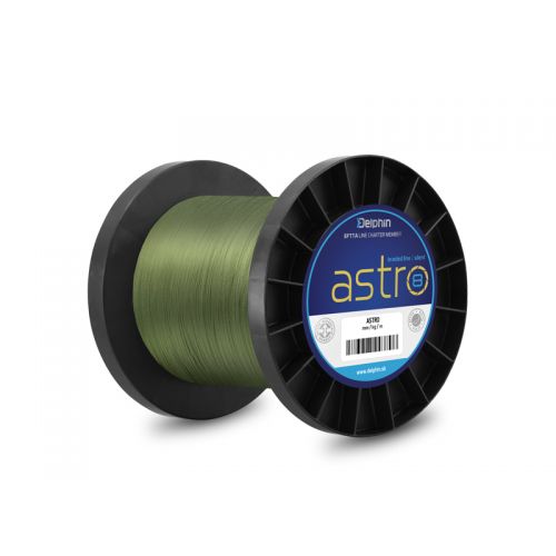 Delphin ASTRO 8 zelená 0,15mm 9,5kg 1300m